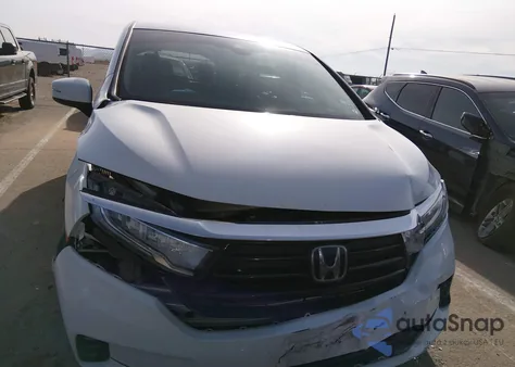 2022 Honda Odyssey Ex-L z USA, uszkodzony, nr VIN 5FNRL6H79NB044543